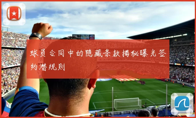 球员合同中的隐藏条款揭秘曝光签约潜规则