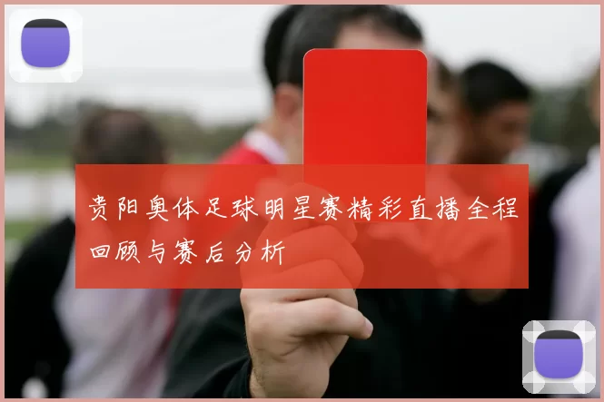 贵阳奥体足球明星赛精彩直播全程回顾与赛后分析
